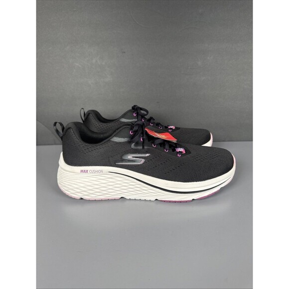 NEW Skechers Max Cushioning Elite 2.0 Levitate Black Pink Sz 11 Wide Goga Mat - Picture 1 of 11